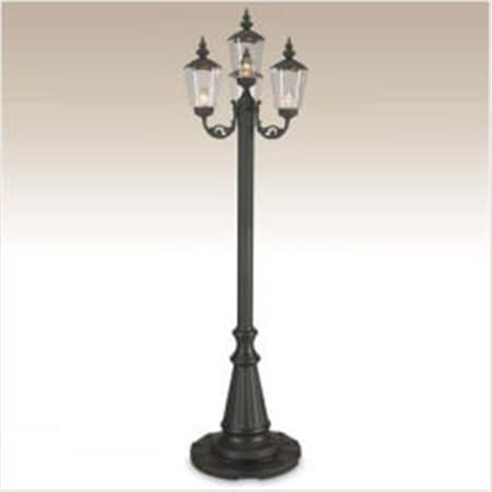 Patio Living Cambridge 00441 Four Lantern Patio Lamp Park Style LL-00441